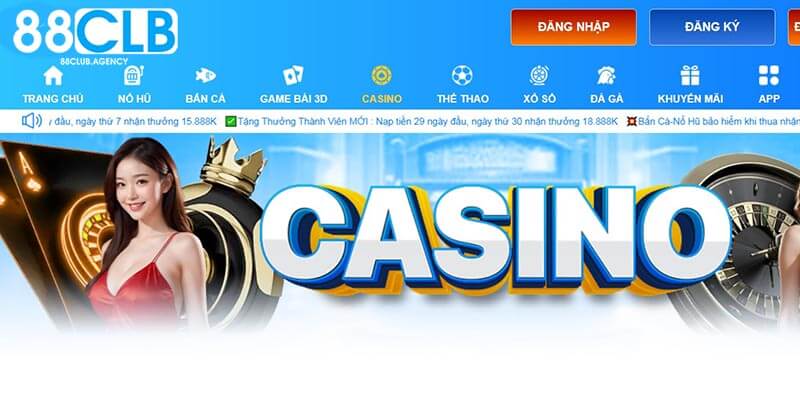Casino Online 889CLUB vô cùng nổi bật và thu hút