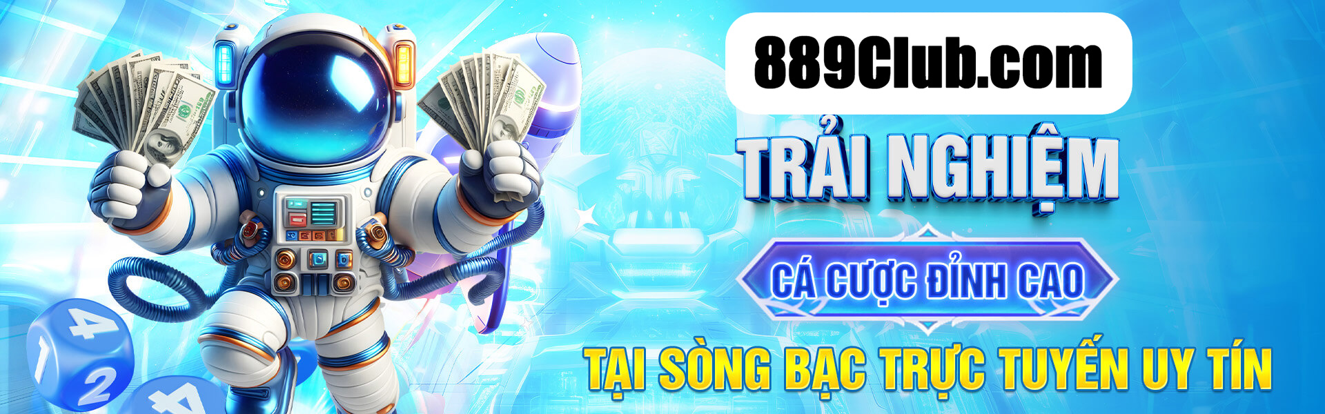 Banner 88club trải nghiệm cá cược đỉnh cao tại sòng bạc trực tuyến uy tín 889CLUB